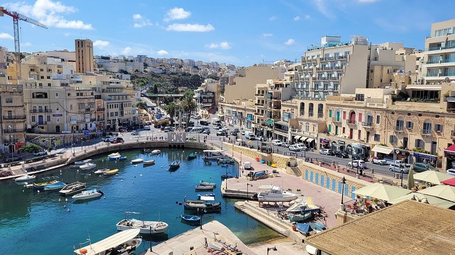 Spinola Bay, St. Julian's, Malta